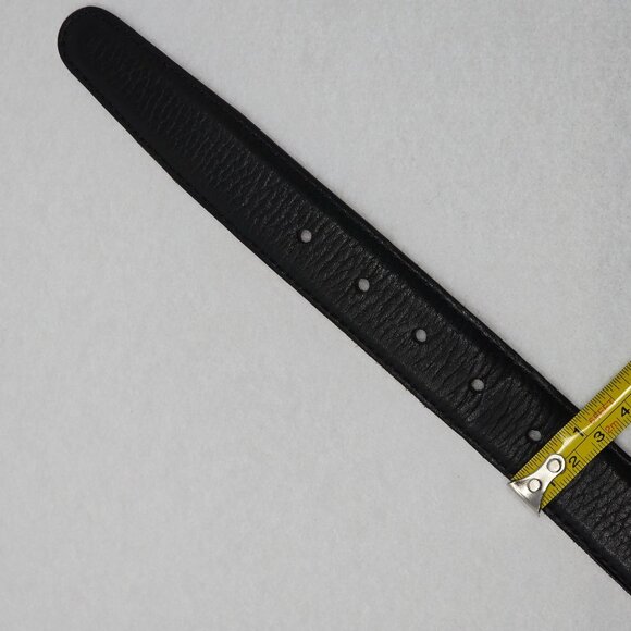 Martin Dingman Belt Mens Sz 40 Premium European Calfskin Black Leather - Picture 6 of 16